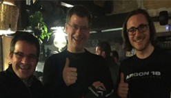 In bocca al lupo da Gervais, Jeff, Felix di Argon18!